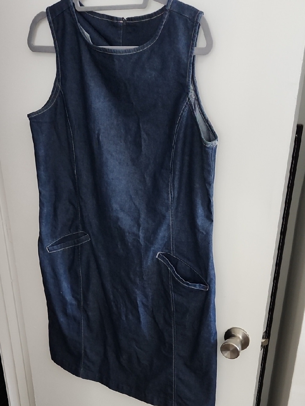 Faded Glory 2 pocket denim dress